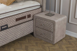 Maison Interiors Monte Carlo Nachtkastje - Taupe
