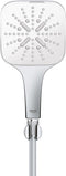 GROHE Rainshower SmartActive Cube 130 Badset - 3 straalsoorten - chroom/moon white