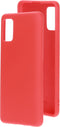 Mobiparts Samsung Galaxy A41 (2020) - Silicone Cover - Soft-touch - Rood