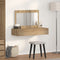 vidaXL - Wandtapijt - Eettafel - Artisan - Eik - 100x40x70 - cm