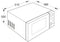 ETNA ECM243RVS - Combimagnetron - 5 standen en grillfunctie - RVS