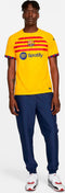 Nike Dri-fit Fc Barcelona 2023/24 4th Voetbalshirt Heren Geel Maat S