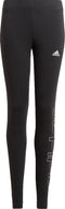 adidas Sportlegging - Maat 164 - Meisjes - zwart/wit