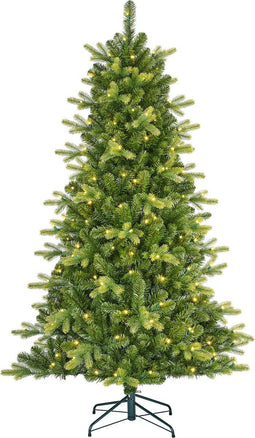 Black Box Trees Dayton Kunstkerstboom met LED Verlichting - H120 x Ø81 cm - Groen