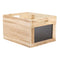Chalkboard wooden crate