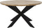 Tuintafel Rond - Merry - Ø135 cm - Acacia - Kruispoot - The Outsider