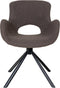House Nordic Eetkamerstoel Amorim Bouclé Mushroom Draaibaar