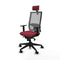 Bureaustoel Piqueras y Crespo 1D066N2 Kastanjebruin