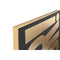 Schilderij Home ESPRIT Zwart Gouden 103 x 4,5 x 143 cm