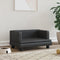 vidaXL - Hondenmand - 60x40x30 - cm - kunstleer - zwart