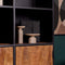 Boekenkast Lot - Boekenkast Mangohout - Boekenkast XXL 200 cm
