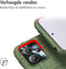 iMoshion Hoesje Geschikt voor Motorola Moto G23 / Moto G13 Hoesje Siliconen - iMoshion Rugged Shield Backcover - Groen
