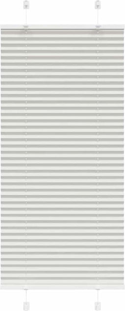 vidaXL - Plissé - rolgordijn - 60x100 - cm - stofbreedte - 59,4 - cm - polyester