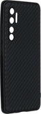 Hoesje Siliconen Geschikt voor Xiaomi Mi Note 10 Lite - Carbon Softcase Backcover - Zwart