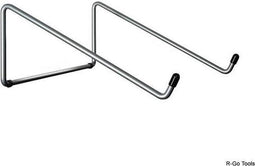 R-Go Tools R-Go Steel Basic - Laptopstandaard - Ergonomische werkplek - Zilver