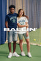 Ballin Amsterdam - Jongens Slim Fit T-shirt - Katoen 100% - Wit - Maat 164