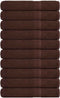 vidaXL - Handdoeken - 10 - st - 100x200 - cm - 360 - g/m² - 100% - katoen - bruin