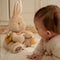 Little Dutch - Newborn Naturals - Activiteitenknuffel Konijntje - Bruin