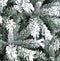Black Box Chandler Franse kunstkerstboom frosted maat in cm: 230 x 127 groen - GROEN