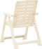 vidaXL - Tuinstoelen - 4 - st - kunststof - wit