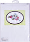 Thea Gouverneur - Borduurpakket met telpatroon - 923A - Voorgesorteerde DMC Garens - Poëzie Tortelduifjes - Aida - 25 cm x 36 cm - DIY Kit
