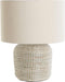Bureaulamp DKD Home Decor Wit Bruin 50 W 220 V 38 x 38 x 42 cm
