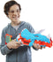 NERF DinoSquad Tricera-blast - Blaster - 3 darts tegelijk - Blauw/Rood (12 stuks)