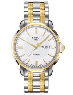 Tissot Automatics III T0654302203100 - Polshorloge - Automatisch - Staal - Ø 39 mm