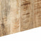 vidaXL - Hoofdbord - 120 - cm - massief - ruw - mangohout