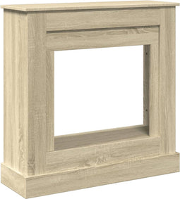 vidaXL - Haardombouw - 90x30x90 - cm - bewerkt - hout - sonoma - eikenkleurig