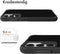 iMoshion Hoesje Geschikt voor Samsung Galaxy A35 Hoesje Shockproof - iMoshion Rugged Hybrid Carbon Case - zwart