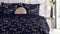 Cinderella Corolla - Dekbedovertrek - Katoen - 200x200/220 cm - Night Blue