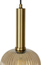 Lucide MALOTO - Hanglamp - Ø 20 cm - 1xE27 - Dimbaar - Amber