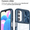 iMoshion Hoesje Geschikt voor Samsung Galaxy A25 Hoesje - iMoshion Camslider Backcover - Donkerblauw