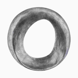 PTMD Wandpaneel Daweson - 70x7x70 cm - Aluminium - Zilver