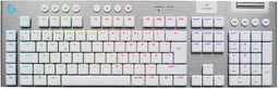 Logitech G915 X - Draadloos Gaming Toetsenbord - GL Tactiele Schakelaars - Wit