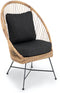 the outsider loungestoel emily - naturel