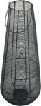 PTMD Gior Lantaarn - 25 x 25 x 65 cm - Ijzer - Zwart