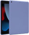 Accezz Liquid Silicone Backcover iPad 10.2 (2019/2020/2021) - Bescherming achterkant en zijkanten - Lila
