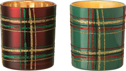 J-Line hanglamp Strepen + Zigzag Bovenkant - zeegras - mix