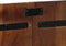 vidaXL - Hoofdbord - 140 - cm - massief - gerecycled - hout - meerkleurig