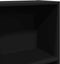 vidaXL - Boekenkast - 40x24x176 - cm - bewerkt - hout - zwart