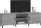 vidaXL - Tv-meubel - 150x30x50 - cm - bewerkt - hout - grijs - sonoma - eikenkleurig