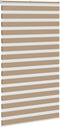 vidaXL - Zebra - Blind - 120x230 - cm - stofbreedte - 115,9 - cm - polyester - zandbruin