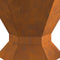 vidaXL - Hexagonaal - Vuurkorf - 50x50x40 - cm - Weerbestendig - Staal