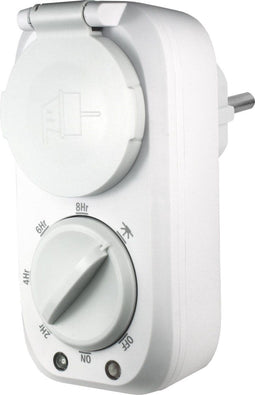 Ecosavers Easy Outdoor Timeswitch | Tijdschakelklok Countdown Timer met Lichtsensor | Ideaal voor gebruik met buitenverlichting | GS keurmerk