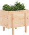 vidaXL - Plantenbak - 62x50x57 - cm - massief - grenenhout