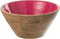 J-Line kom Kos - hout - fuschia - medium