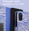iMoshion Hoesje Geschikt voor Samsung Galaxy A41 Hoesje Met Pasjeshouder - iMoshion Design Bookcase smartphone - Meerkleurig / White Blue Stripes