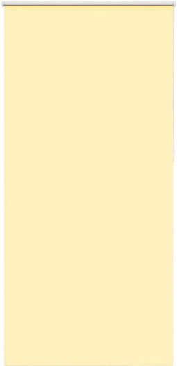 vidaXL - Rolgordijn - 115x230 - cm - verduisterend - stofbreedte - 110,7 - cm - geel